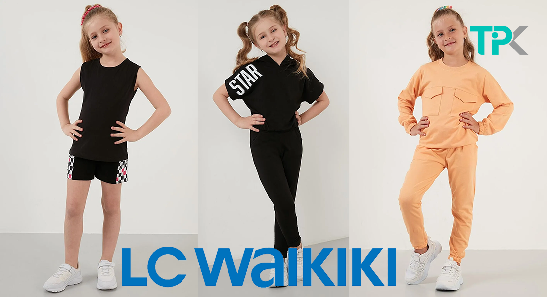 پوشاک بچگانه برند ال سی وایکیکی LC Wikiki-ست لباس بچگانه برند ال سی وایکیکی LC Wikiki- بلوز شلوار دخترانه برند ال سی وایکیکی LC Wikiki-تیپ تیک مرجع تخصصی آگهی های صنعت مد و پوشاک
